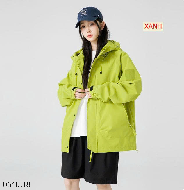 26HA0510.18 - ÁO KHOÁC GIÓ NAM NỮ