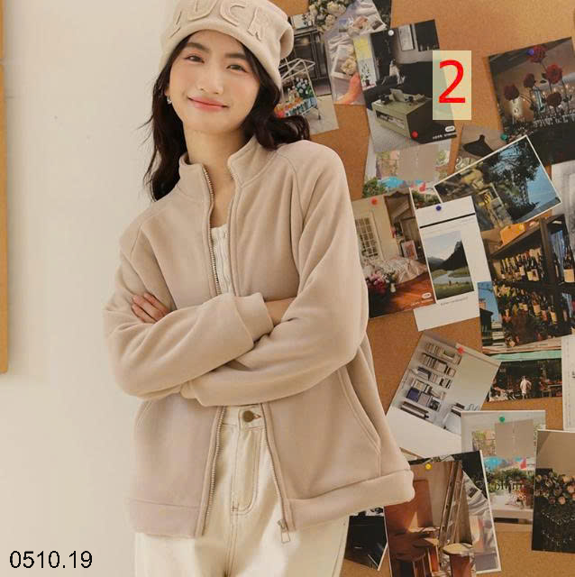 26HA0510.19 - ÁO KHOÁC LÔNG CỪU QCCC