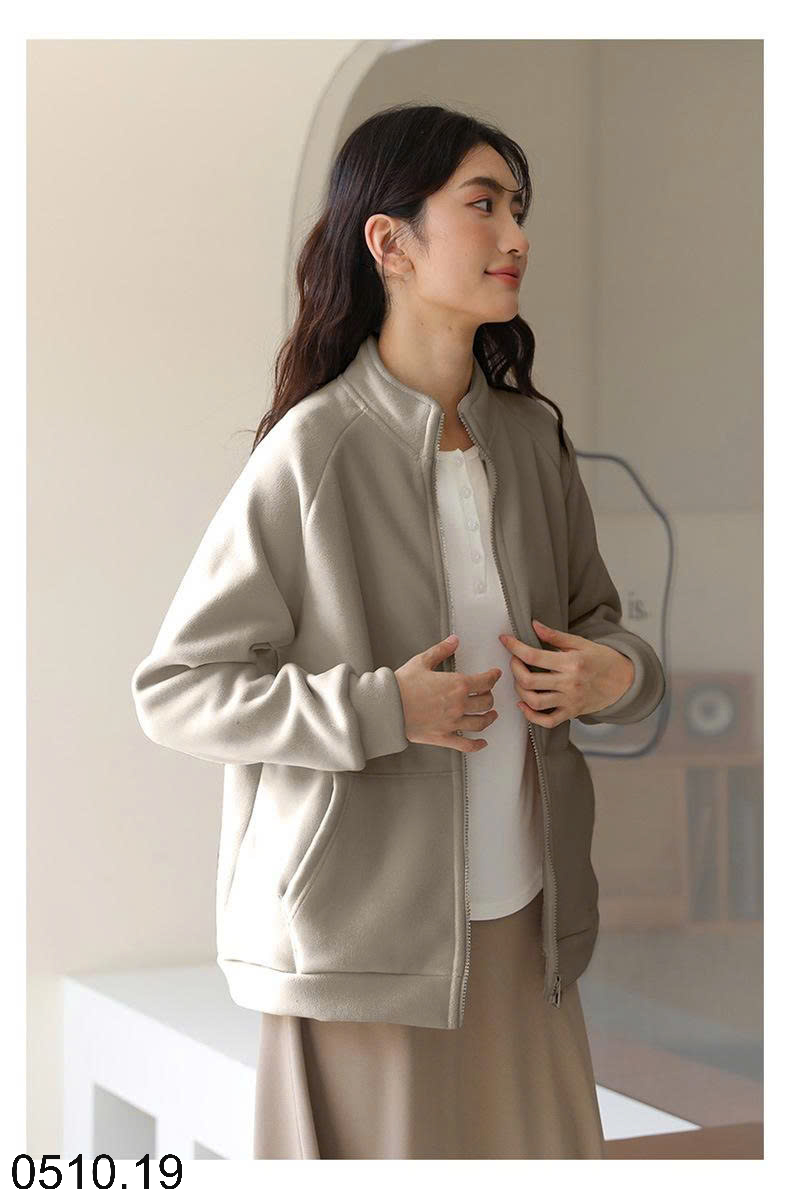 26HA0510.19 - ÁO KHOÁC LÔNG CỪU QCCC