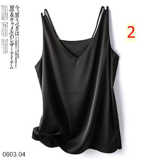 26HA0603.04 - ÁO 2 DÂY LỤA