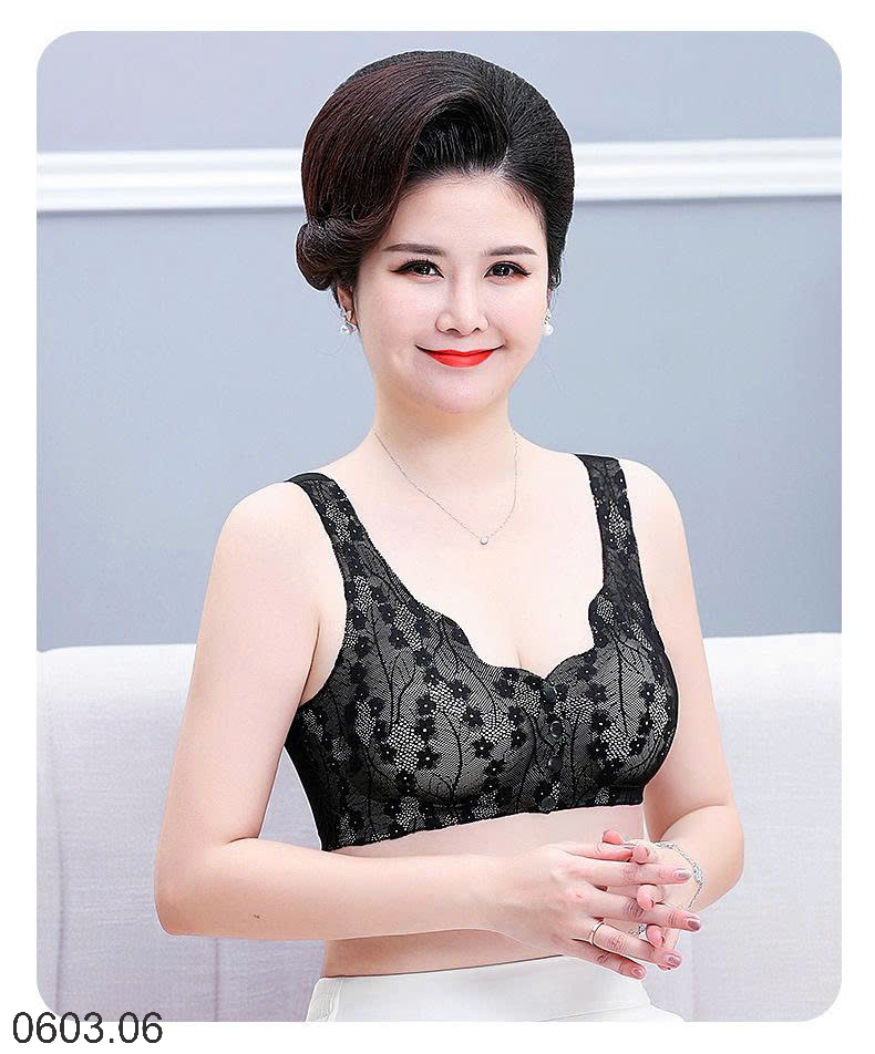 26HA0603.06 - ÁO BRA TRUNG NIÊN CÀI TRƯỚC