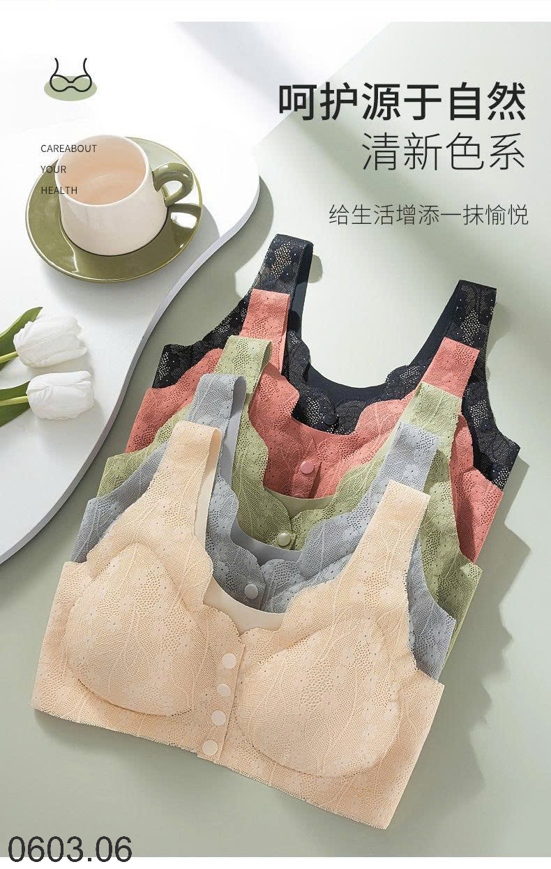 26HA0603.06 - ÁO BRA TRUNG NIÊN CÀI TRƯỚC