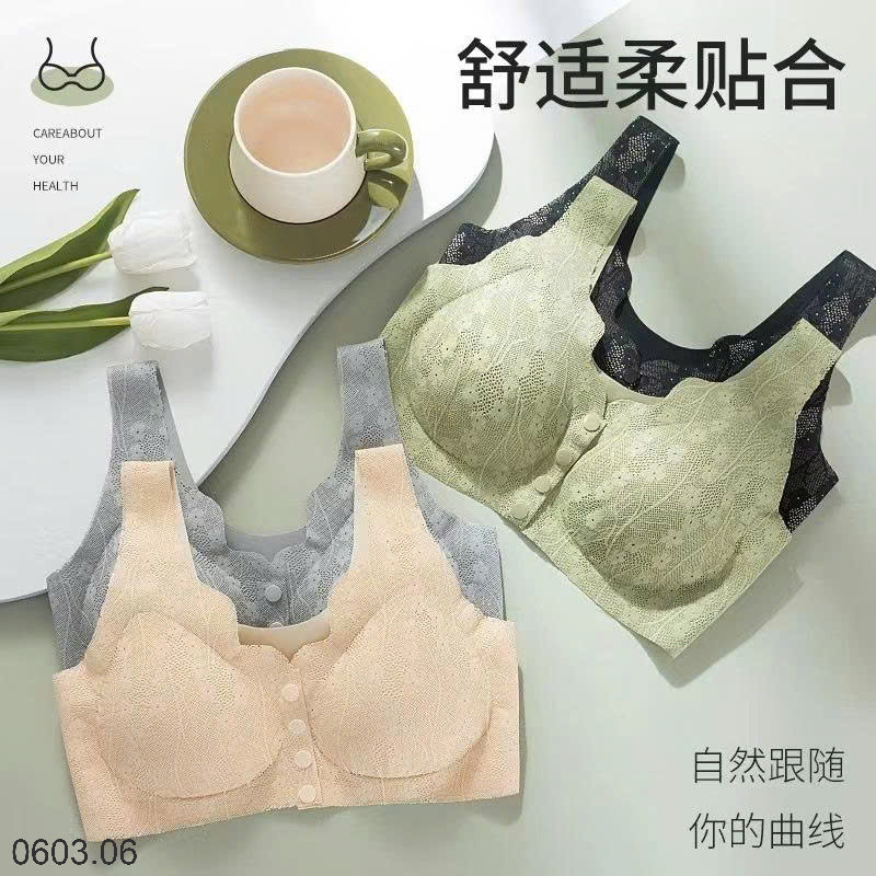 26HA0603.06 - ÁO BRA TRUNG NIÊN CÀI TRƯỚC