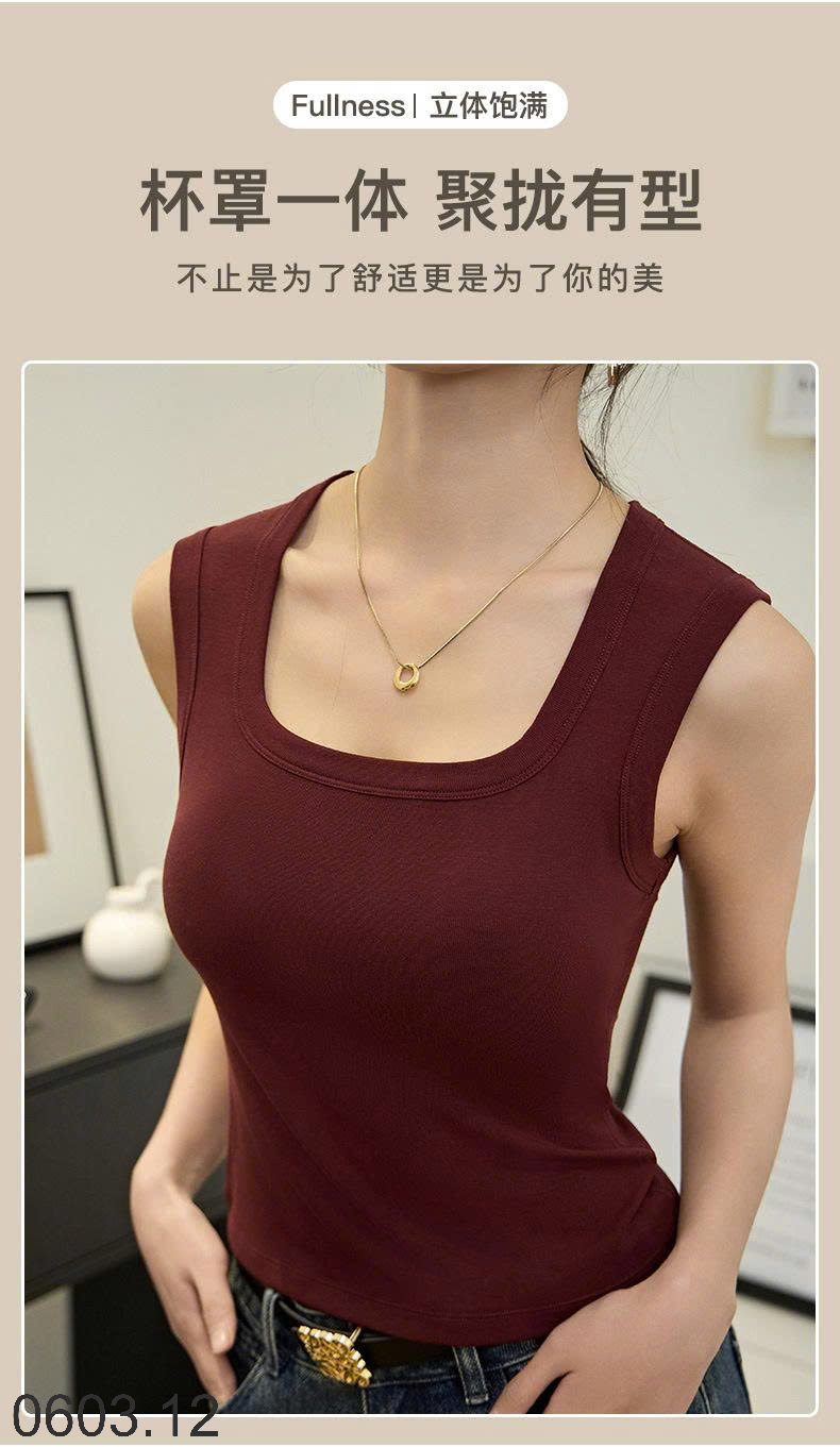 26HA0603.12 - ÁO BA LỖ KÈM BRA