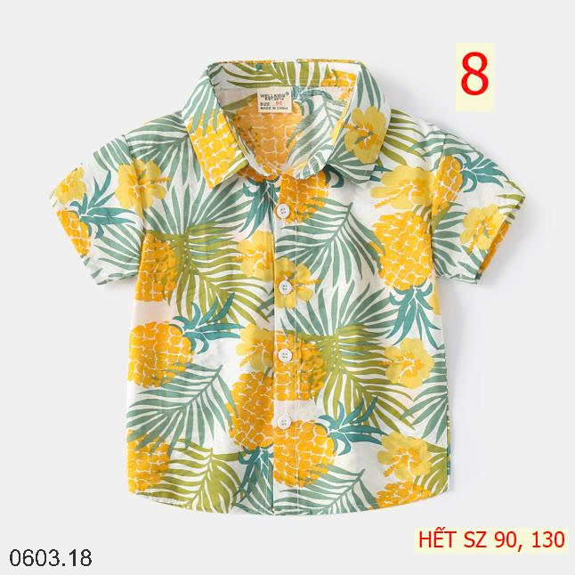 26HA0603.18 - BST SƠ MI ĐI BIỂN WELLKIDS