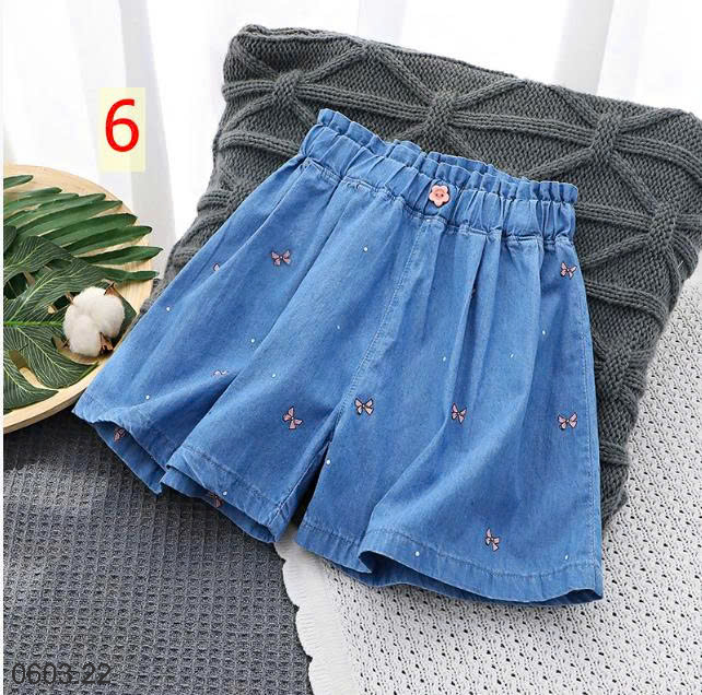 26HA0603.22 - QUẦN SHORT DENIM GIẤY BÉ