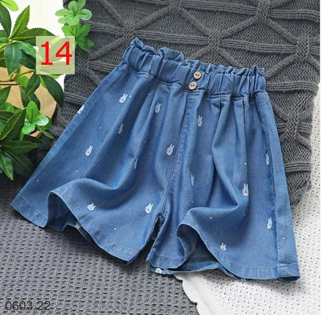 26HA0603.22 - QUẦN SHORT DENIM GIẤY BÉ