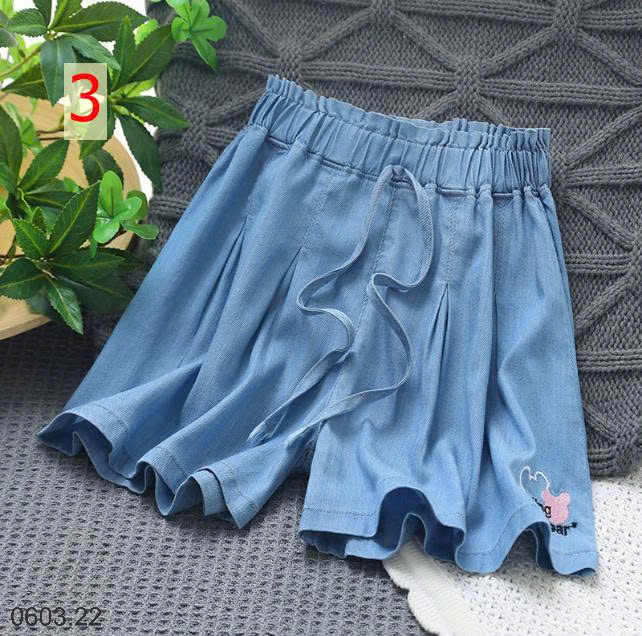 26HA0603.22 - QUẦN SHORT DENIM GIẤY BÉ