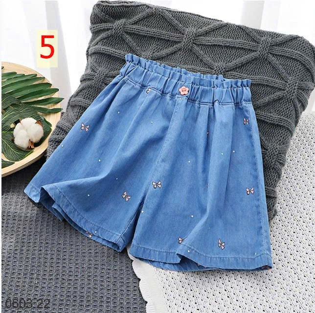 26HA0603.22 - QUẦN SHORT DENIM GIẤY BÉ