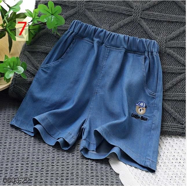 26HA0603.22 - QUẦN SHORT DENIM GIẤY BÉ
