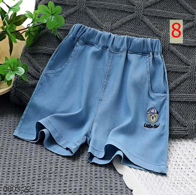 26HA0603.22 - QUẦN SHORT DENIM GIẤY BÉ