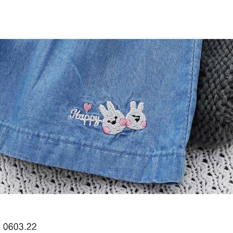 26HA0603.22 - QUẦN SHORT DENIM GIẤY BÉ