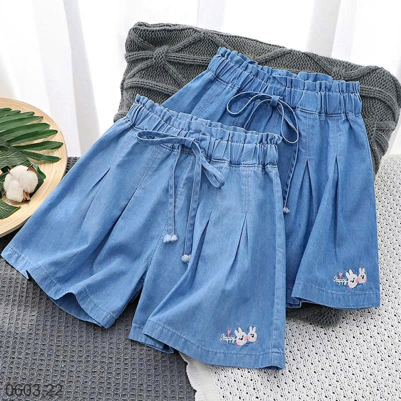 26HA0603.22 - QUẦN SHORT DENIM GIẤY BÉ