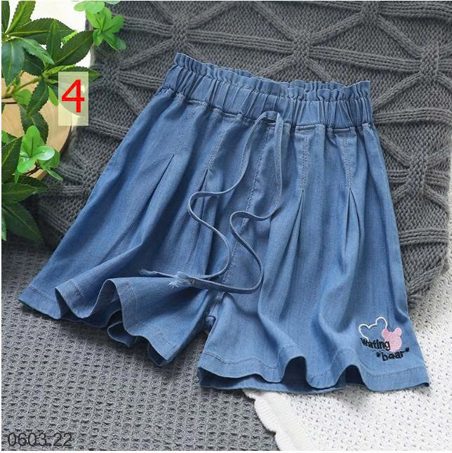 26HA0603.22 - QUẦN SHORT DENIM GIẤY BÉ