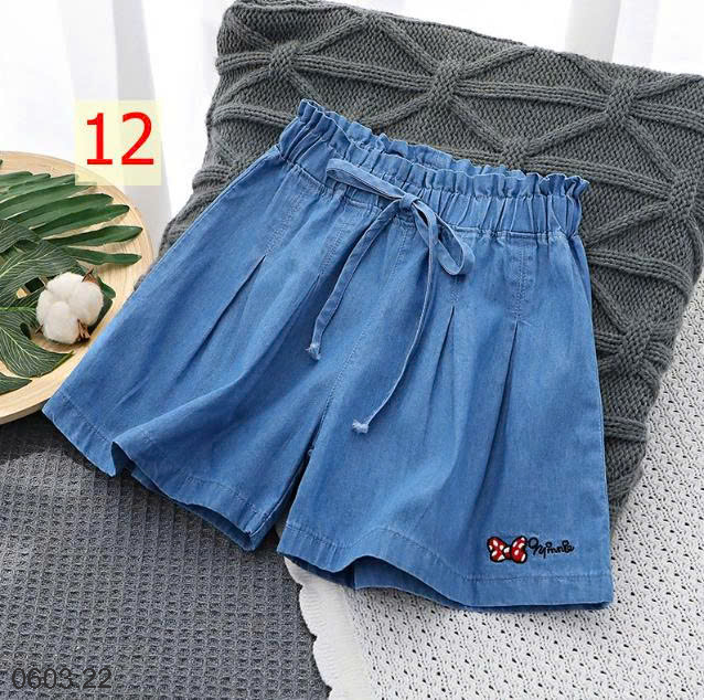 26HA0603.22 - QUẦN SHORT DENIM GIẤY BÉ