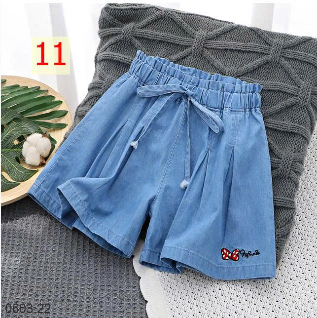 26HA0603.22 - QUẦN SHORT DENIM GIẤY BÉ