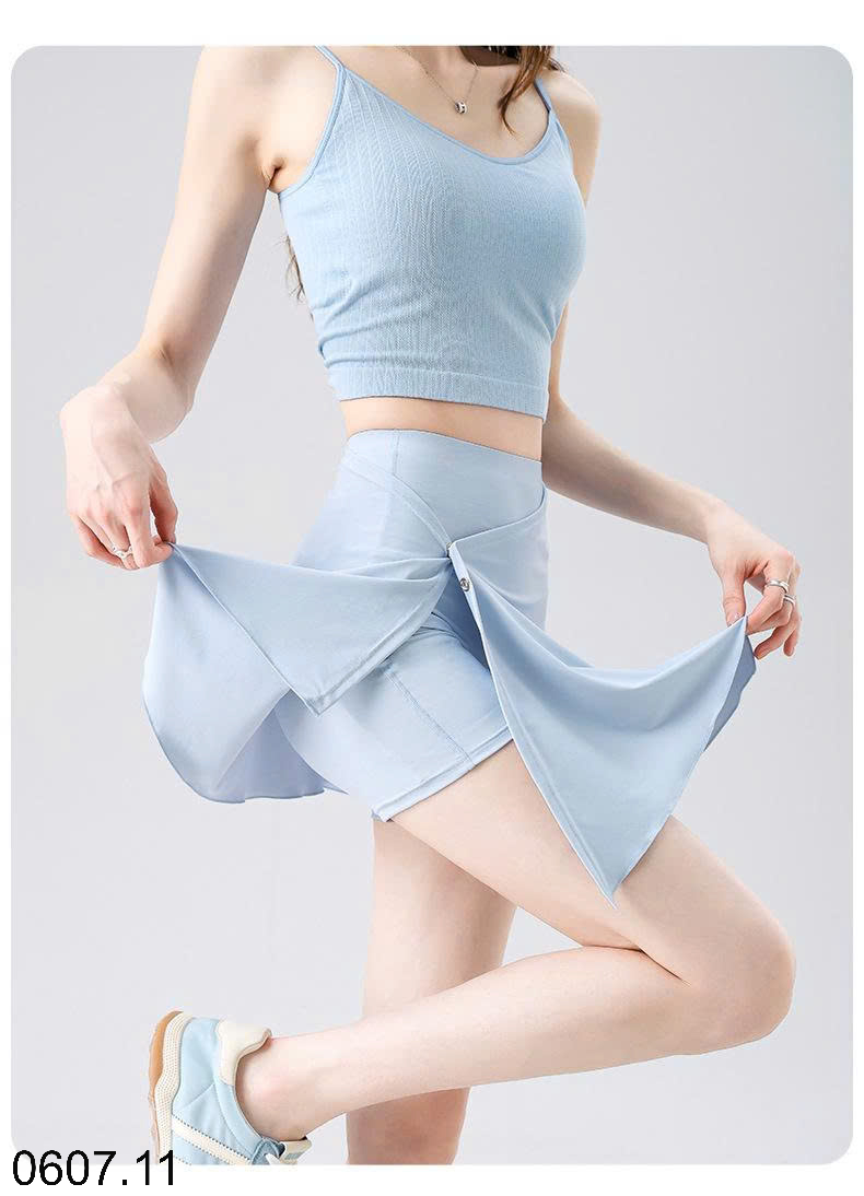 26HA0607.11 - QUẦN SHORT TẬP KÈM KHĂN