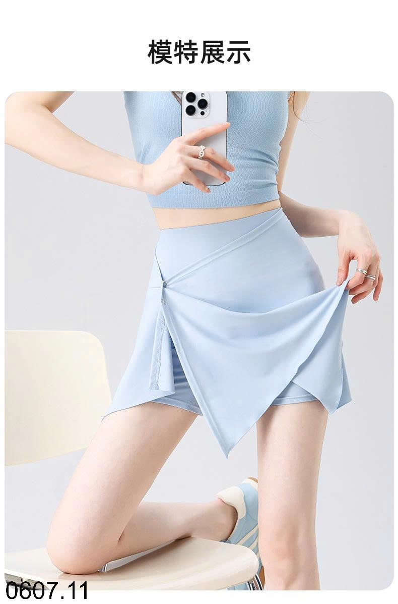 26HA0607.11 - QUẦN SHORT TẬP KÈM KHĂN
