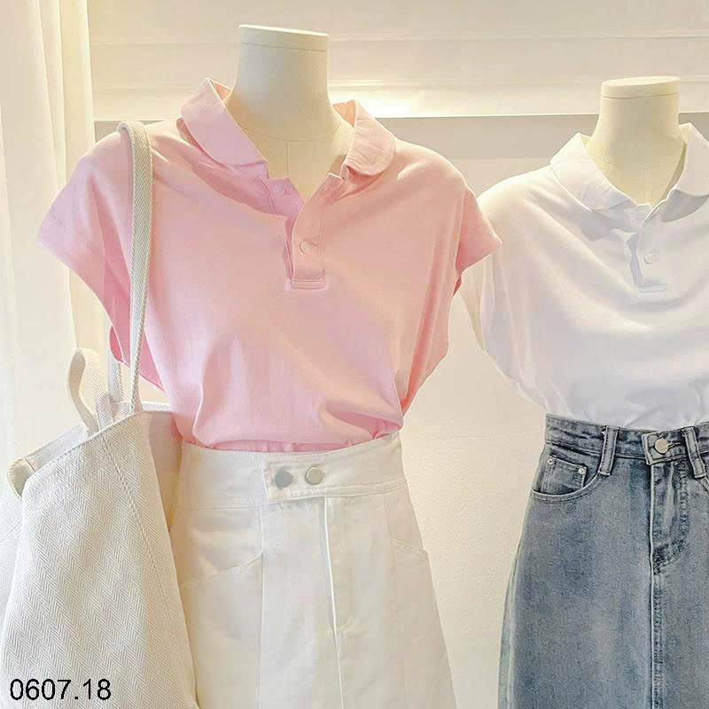26HA0607.18 - ÁO POLO NGẮN TAY CHO NỮ