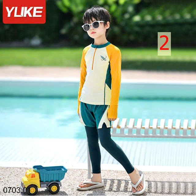 26HA0703.01 - BỘ BƠI DÀI TAY QUẢNG CHÂU CAO CẤP BÉ TRAI SIZE ĐẠI