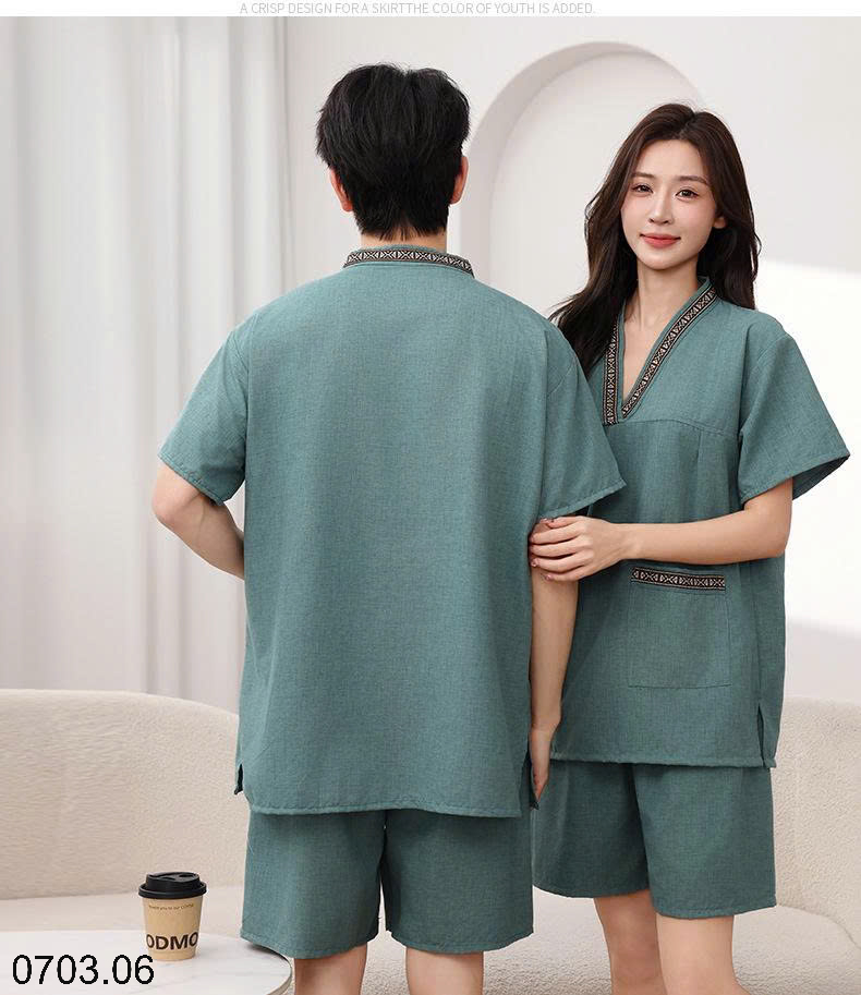 26HA0703.06 - BỘ TRỊ LIỆU MẶC NHÀ NAM NỮ