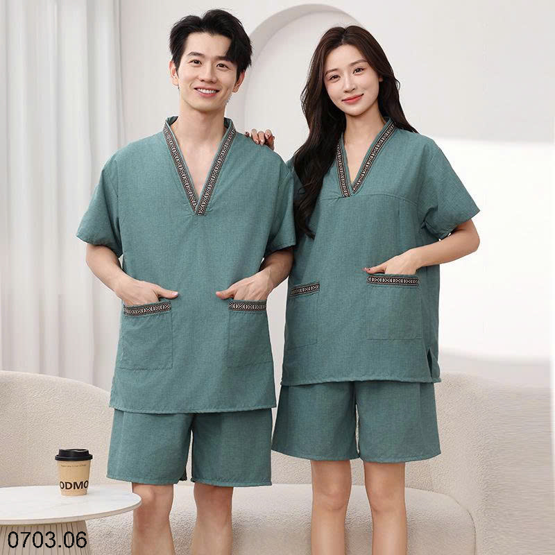 26HA0703.06 - BỘ TRỊ LIỆU MẶC NHÀ NAM NỮ