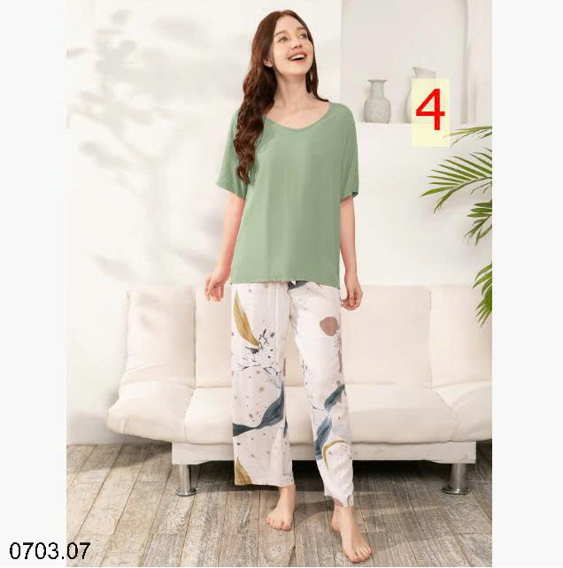 26HA0703.07 - BỘ DÀI MẶC NHÀ NỮ