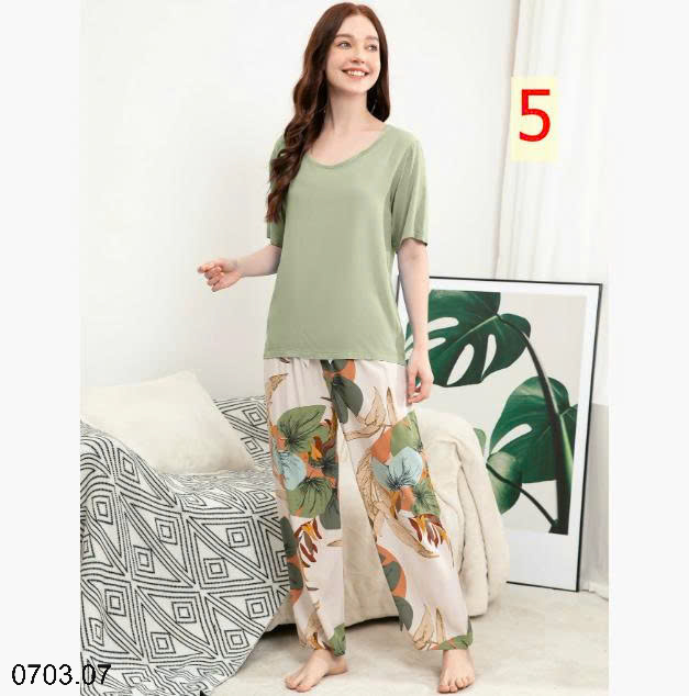 26HA0703.07 - BỘ DÀI MẶC NHÀ NỮ
