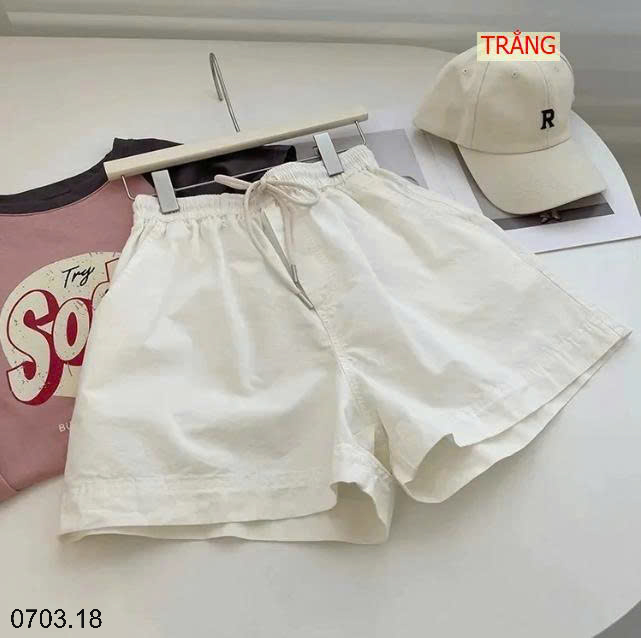 26HA0703.18 - QUẦN SHORT NỮ DÂY RÚT