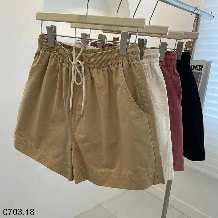 26HA0703.18 - QUẦN SHORT NỮ DÂY RÚT