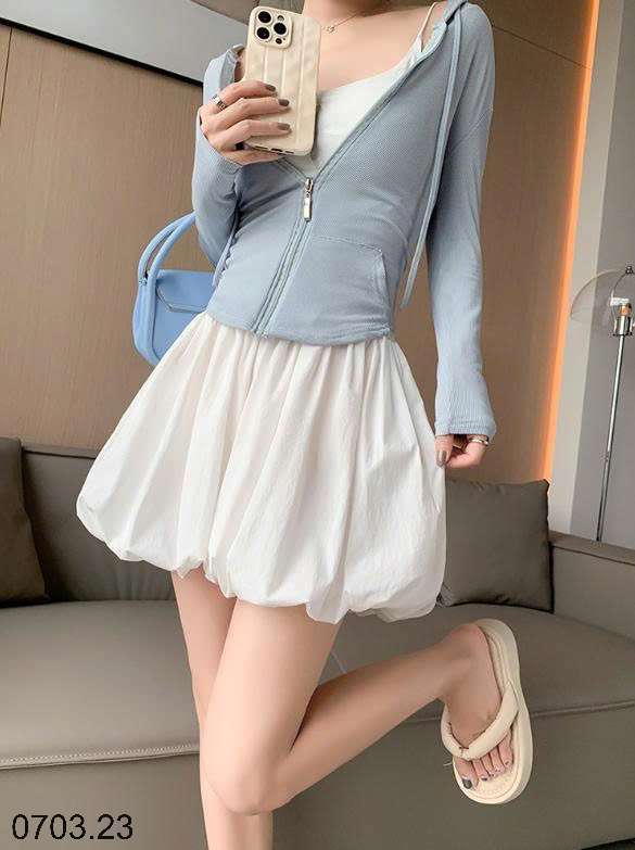26HA0703.23 - QUẦN SHORT LỒNG ĐÈN