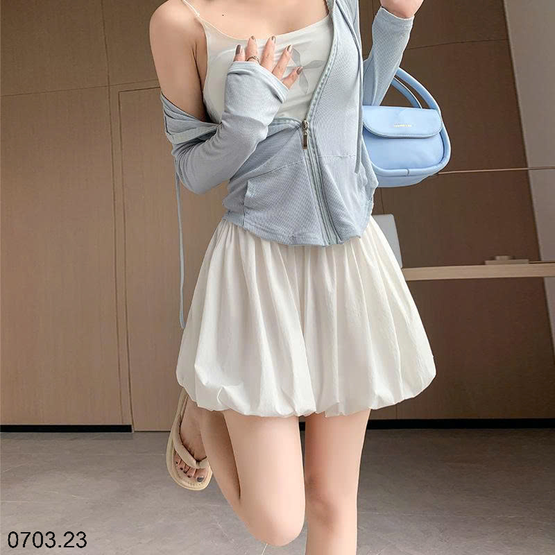 26HA0703.23 - QUẦN SHORT LỒNG ĐÈN