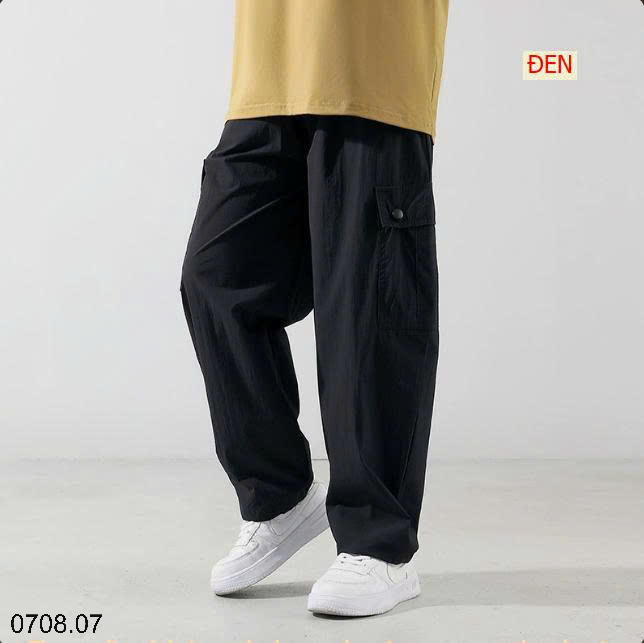 26HA0708.07 - QUẦN DÀI ỐNG RỘNG TÚI HỘP NHÀ AKL