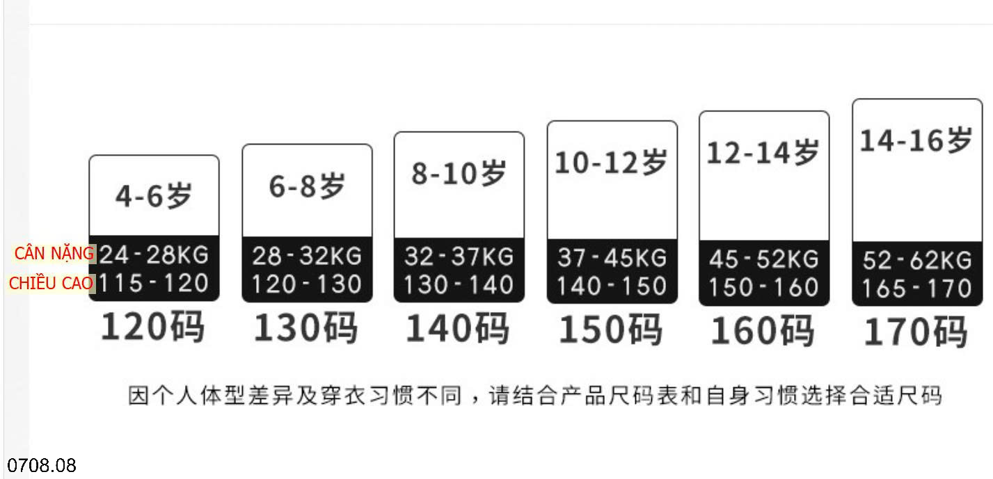 26HA0708.08 - QUẦN ỐNG RỘNG BÉ TRAI SIZE ĐẠI