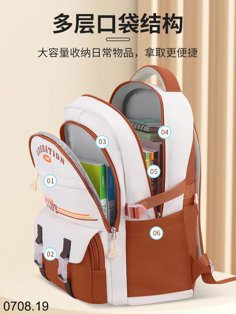 26HA0708.19 - BA LÔ HỌC SINH