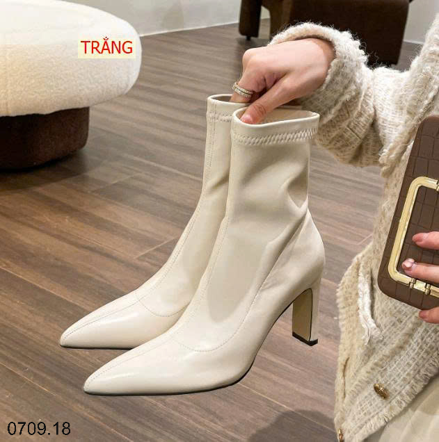 26HA0709.18 - BỐT MŨI NHỌN CỔ NGẮN CHO NỮ