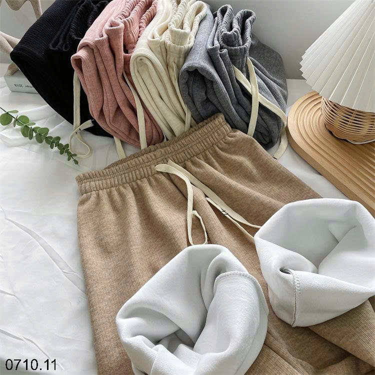 26HA0710.11 - QUẦN NỈ ỐNG RỘNG NỮ