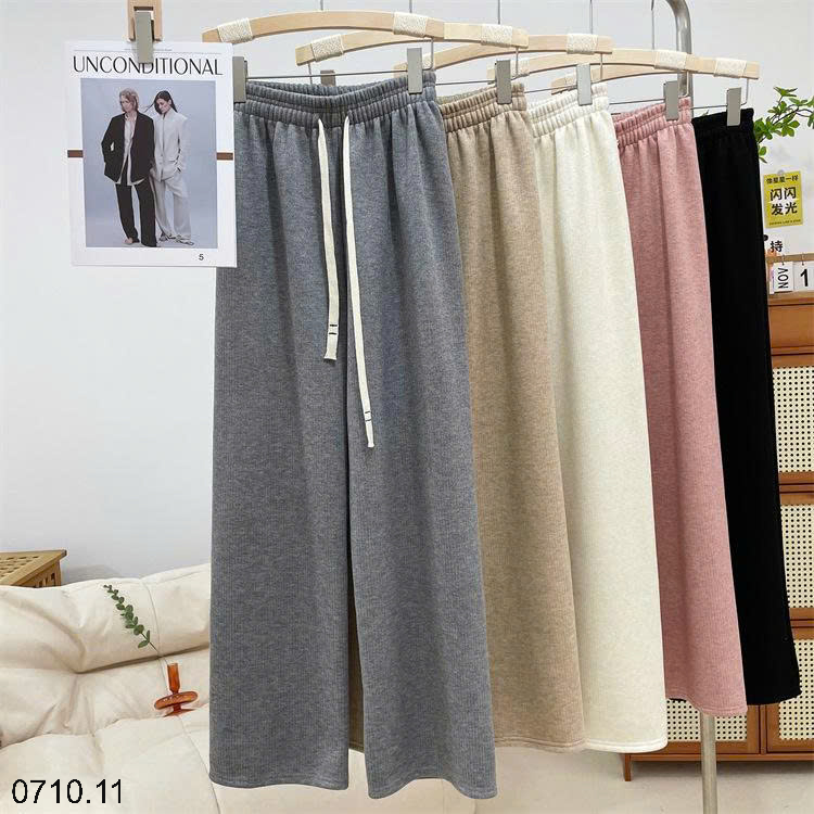 26HA0710.11 - QUẦN NỈ ỐNG RỘNG NỮ