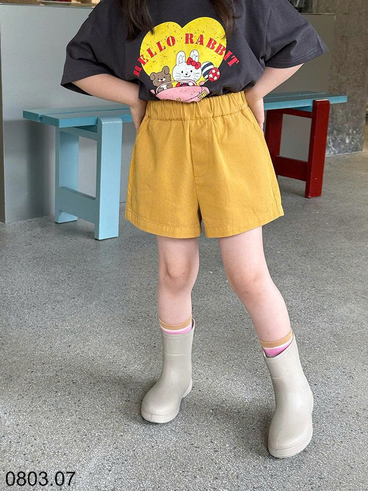 26HA0803.07 - QUẦN SHORT AMBB BÉ GÁI