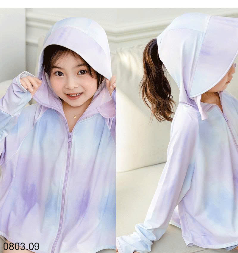 26HA0803.09 - ÁO CHỐNG NẮNG LỤA BĂNG CHO BÉ