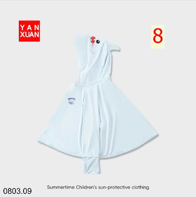 26HA0803.09 - ÁO CHỐNG NẮNG LỤA BĂNG CHO BÉ