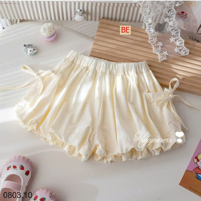 26HA0803.10 - QUẦN SHORT ĐÈN LỒNG BÉ GÁI