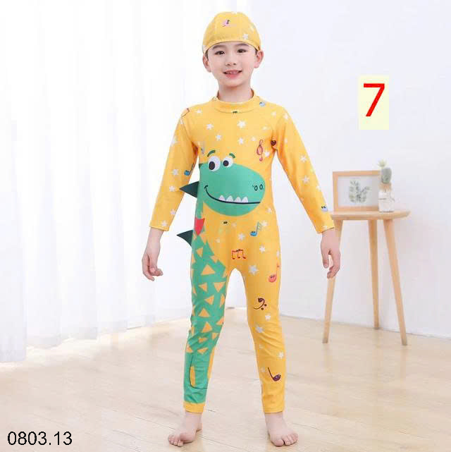 26HA0803.13 - SET ĐỒ BƠI LIỀN DÀI THÂN BÉ TRAI