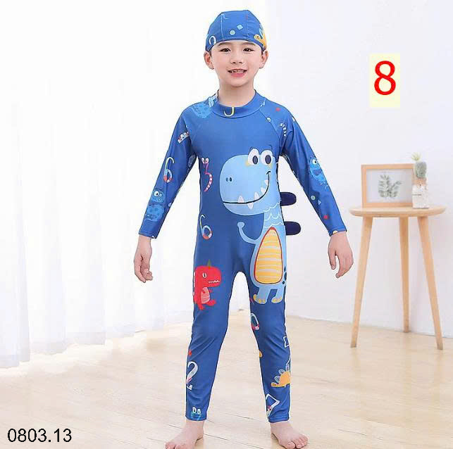 26HA0803.13 - SET ĐỒ BƠI LIỀN DÀI THÂN BÉ TRAI