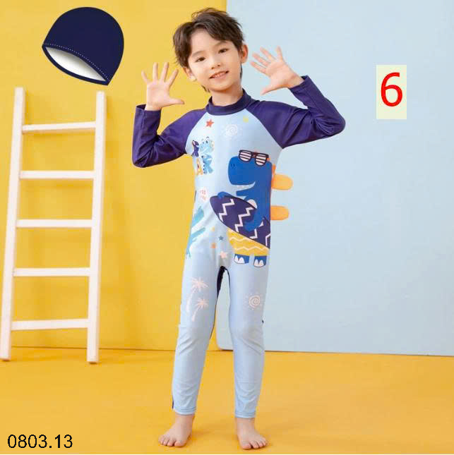 26HA0803.13 - SET ĐỒ BƠI LIỀN DÀI THÂN BÉ TRAI