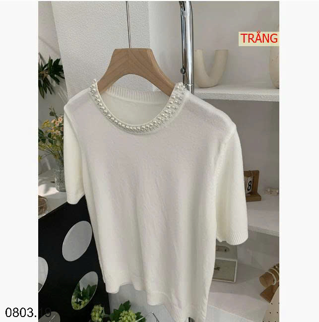 26HA0803.19 - ÁO LEN CỘC CỔ NGỌC