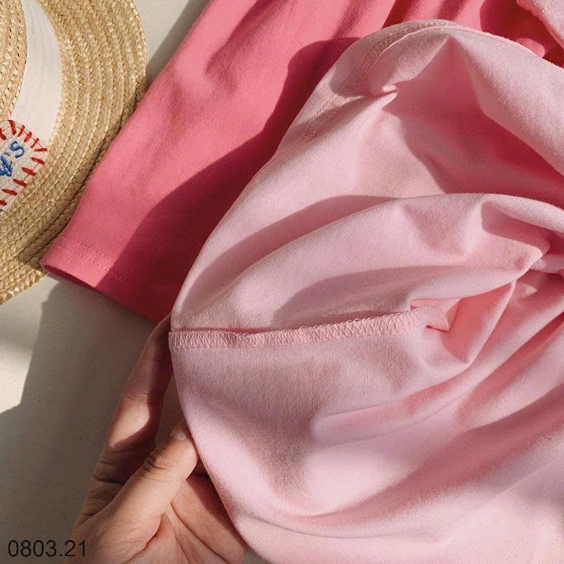 26HA0803.21 - VÁY COTTON HOẠT HÌNH BÉ GÁI QUẢNG CHÂU