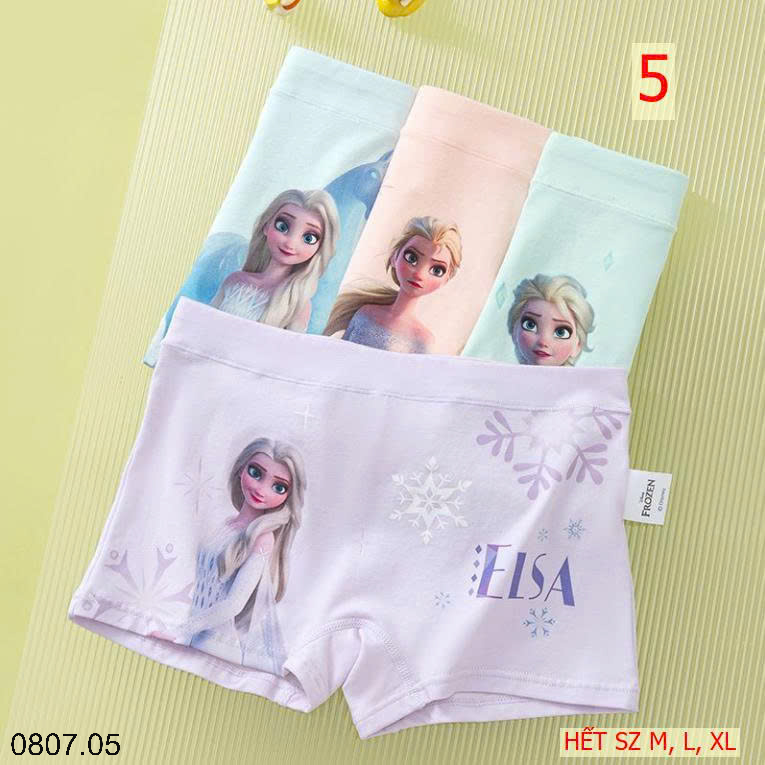 26HA0807.05 - SET 4 QUẦN CHÍP ĐÙI DISNEY CHO BÉ