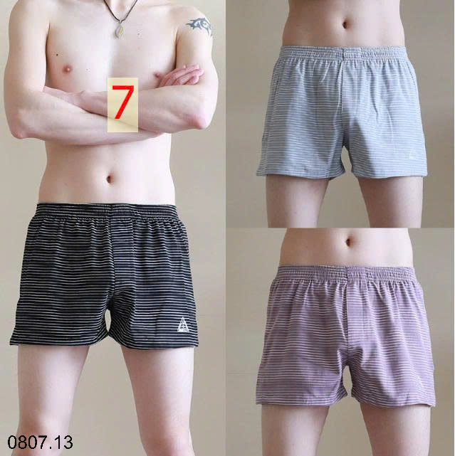 26HA0807.13 - SET 3 QUẦN KẺ SÀ LỎN KẺ NAM