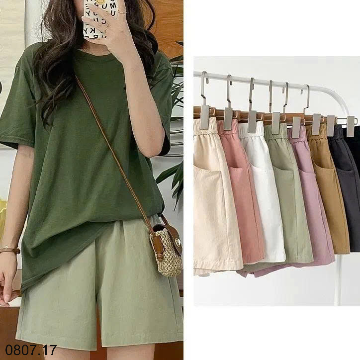 26HA0807.17 - QUẦN SHORT BASIC NỮ